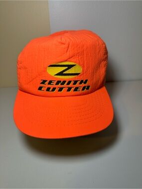 Zenith Cutter Bright Orange Logo Cap